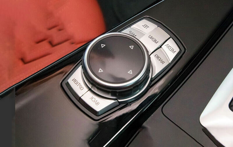for BMW 3 4 Series GT 2014-2018 Silver Aluminum Center Console Switch Decoration