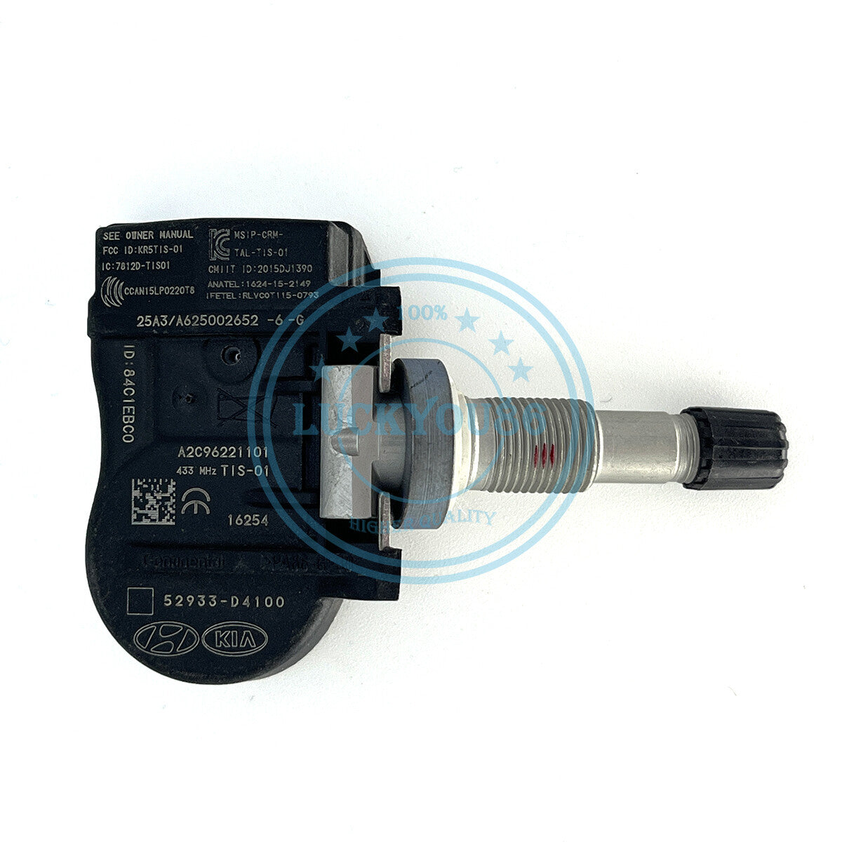4PCS Tire Pressure Monitor Sensor for Hyundai for KIA for Genesis 52933-D4100 433MHz