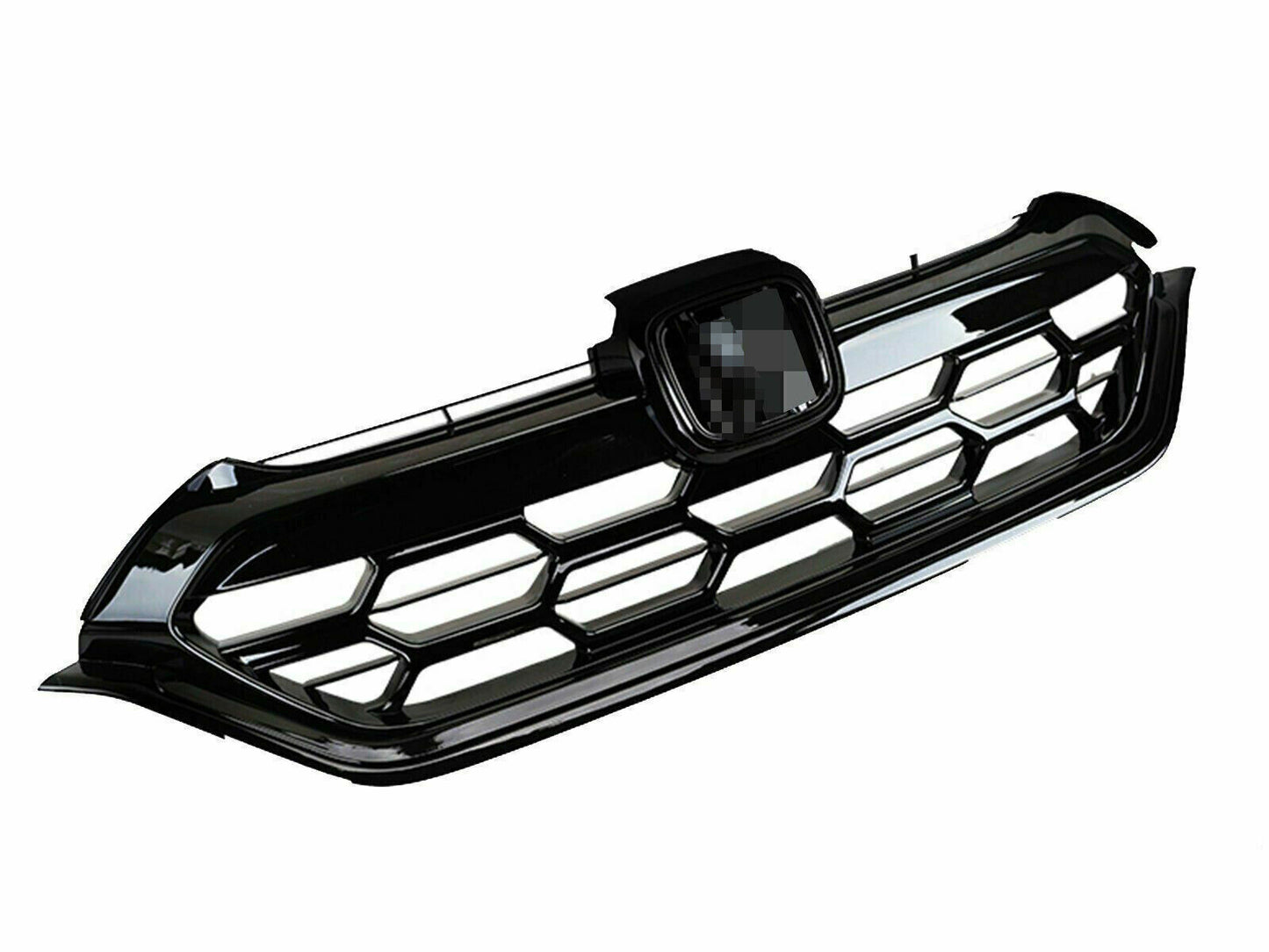 for Honda CR-V CRV 2017-2022 Gloss Black Grille Front Bumper Center Mesh Replace