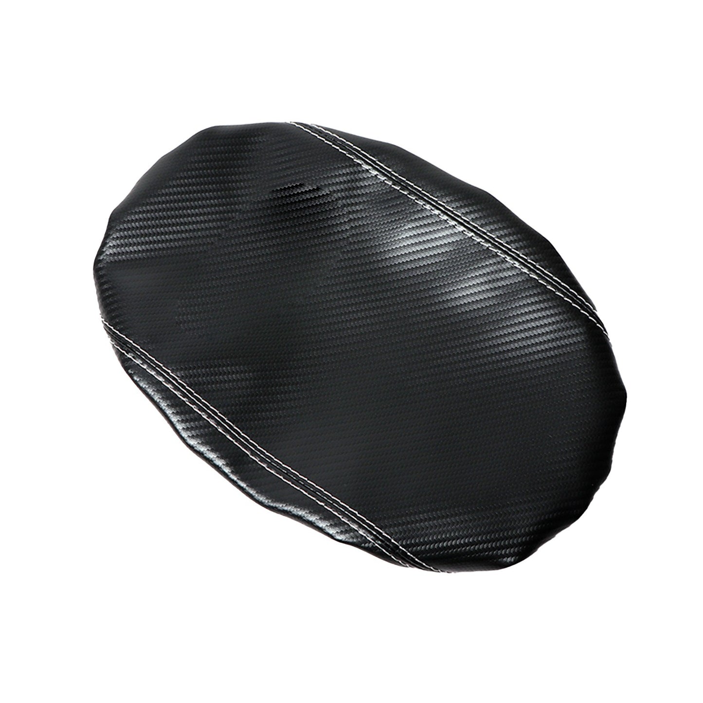For 11th for Honda for Civic 2022 Console Armrest Box Cover Leather Holster Carbon Style