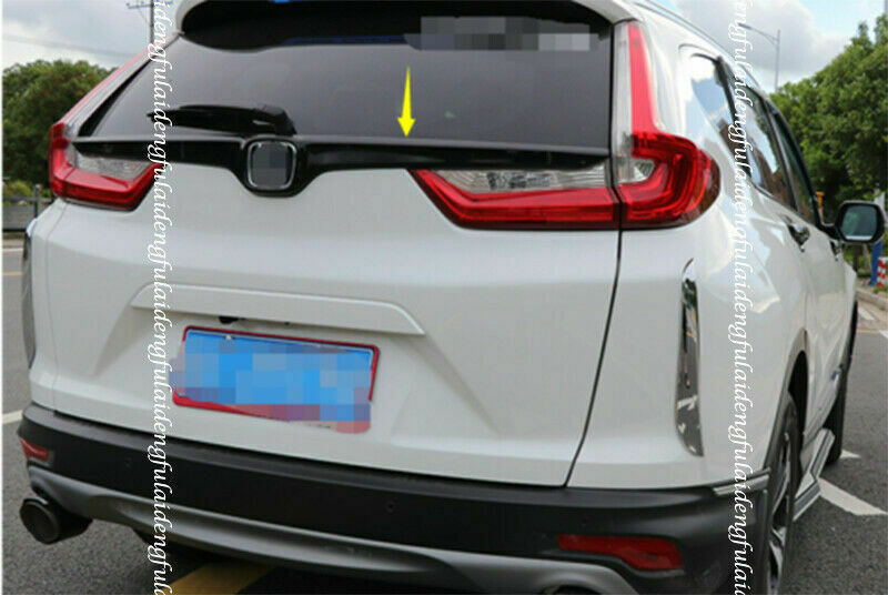 for Honda CR-V CRV 2017-2022 Black Rear Trunk Lid Upper Decor Strip Cover Trim