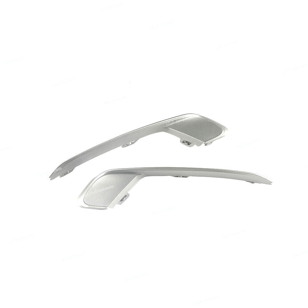 Pair Bumper Cover Molding Trim Front Right Left Side Fit For 2015-2017 for BMW X3