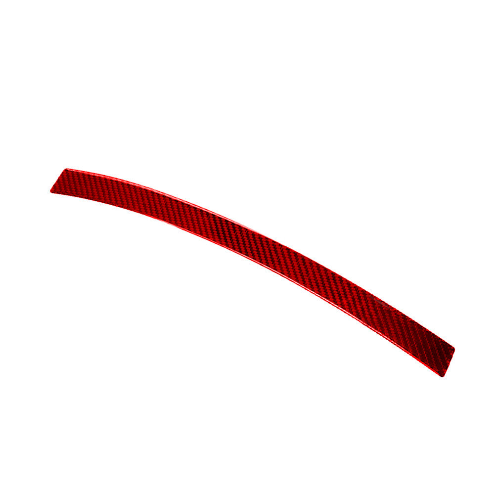 Red Carbon Fiber Passenger Strip Cover Trim for Chevrolet for Cruze 2009-2015