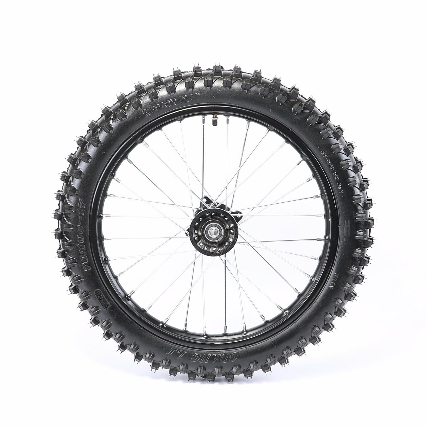 17-inch front wheel with 70/100-17 rim suitable for Pit Dirt bikes CR85, YZ85, TTR125, SSR125, KLX