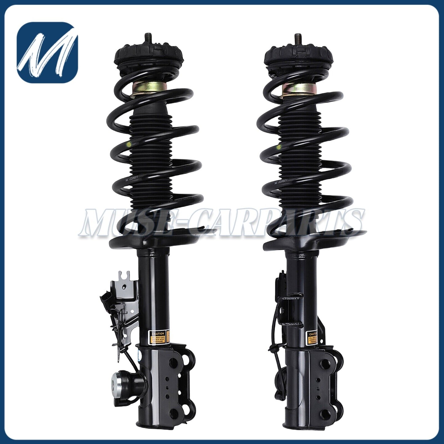 4x Front & Rear Shock Struts Assembly Fit for BMW F10 F11 528i 535i 650i xDrive AWD