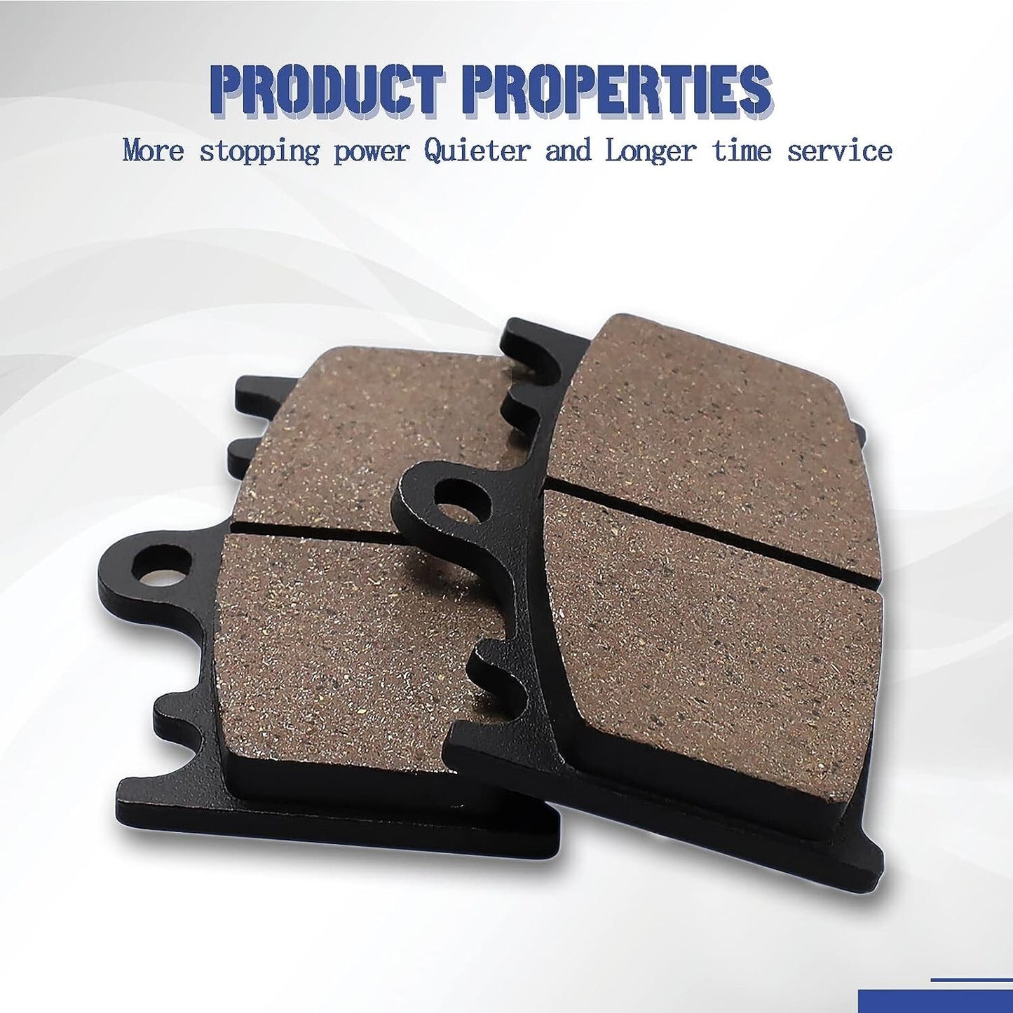 Front and Rear Brake Pads for Suzuki GSXR 600 GSXR600 1997-2003 GSXR750