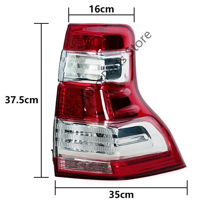 1Pcs for Toyota for Land Cruiser Prado LC150 FJ150 2014-2017 Left Rear Tail Light
