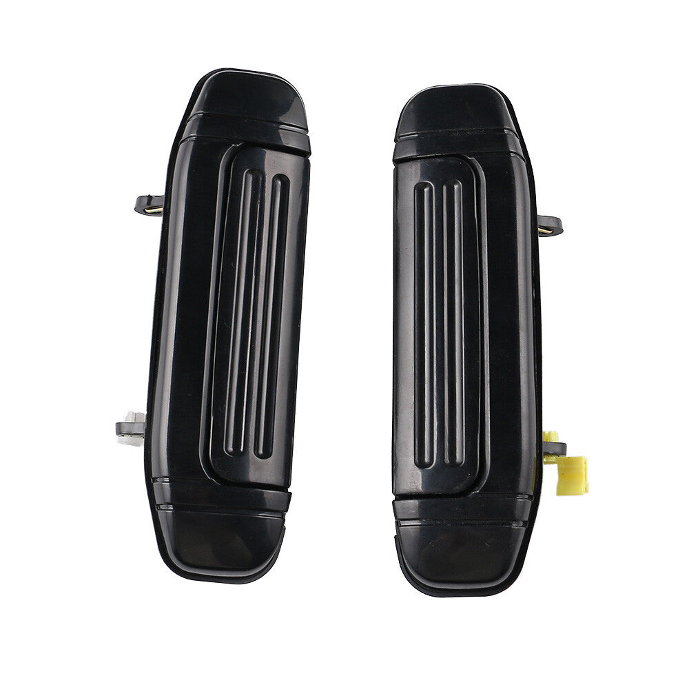 2pcs for Mitsubishi Montero for Pajero V46 V31 Outside Front L+R Door Handle Black