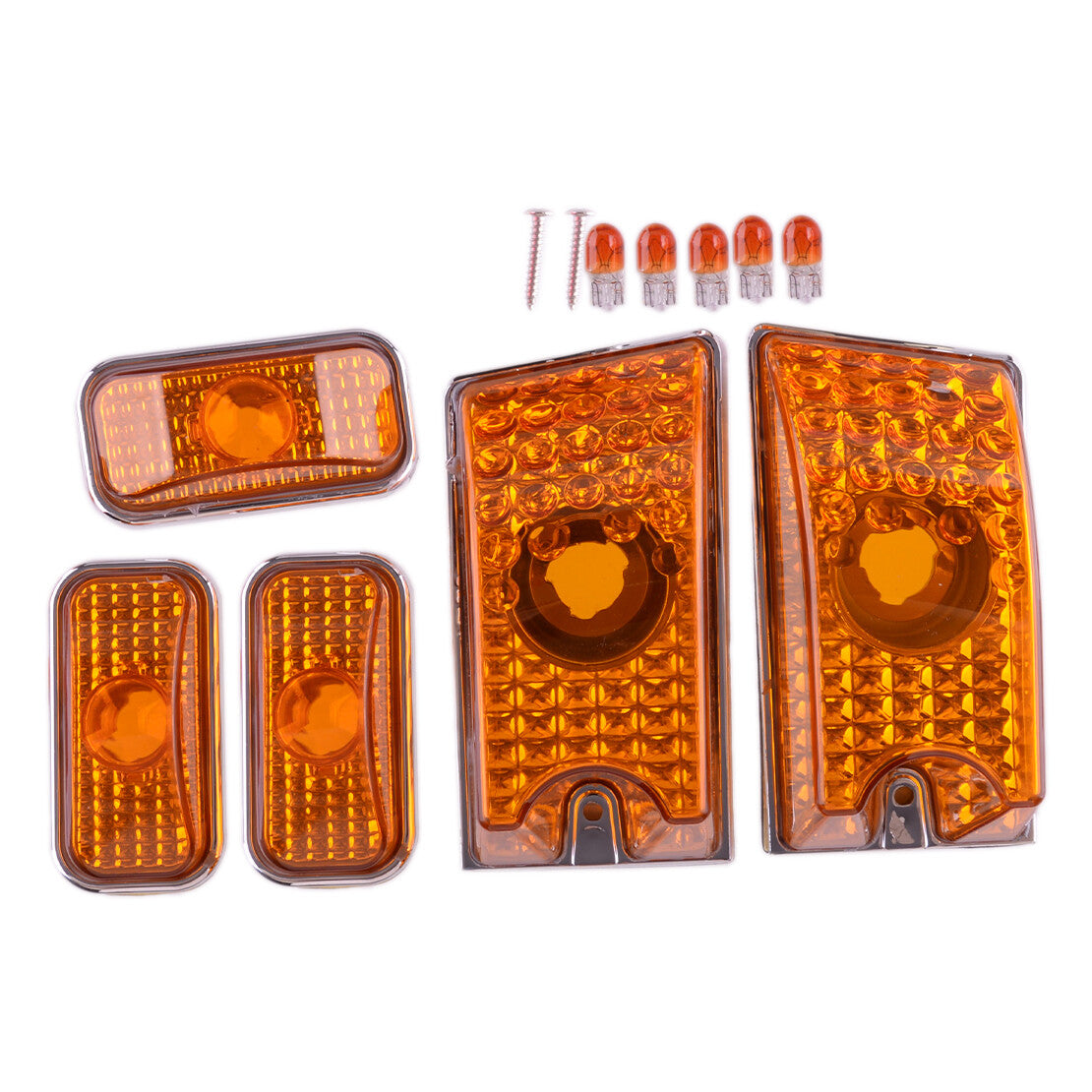 Fit for 03-09 for Hummer H2 LED Cab Roof Top Marker Running Lights Truck SUV SUT 5pc
