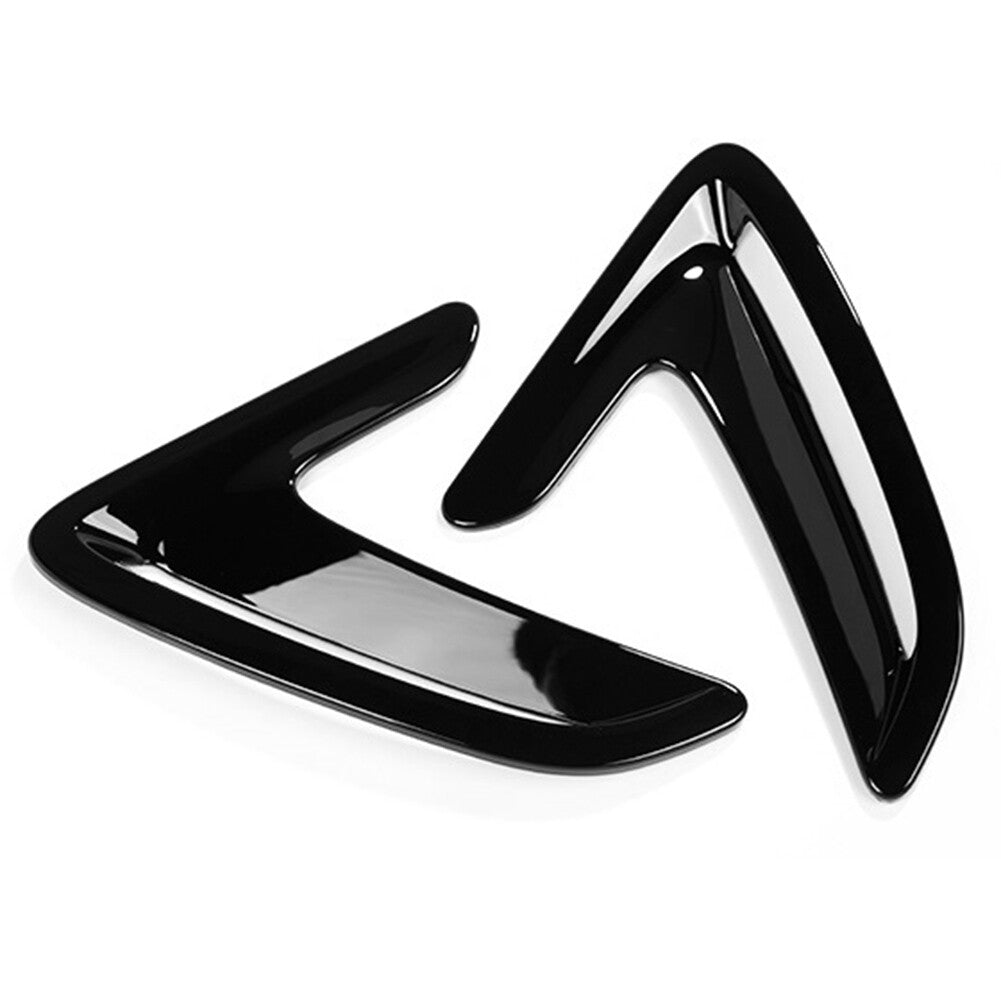 Carbon Side Body Marker Fender Air Wing Vent Trim for BMW 3 Series GT 2013-2017
