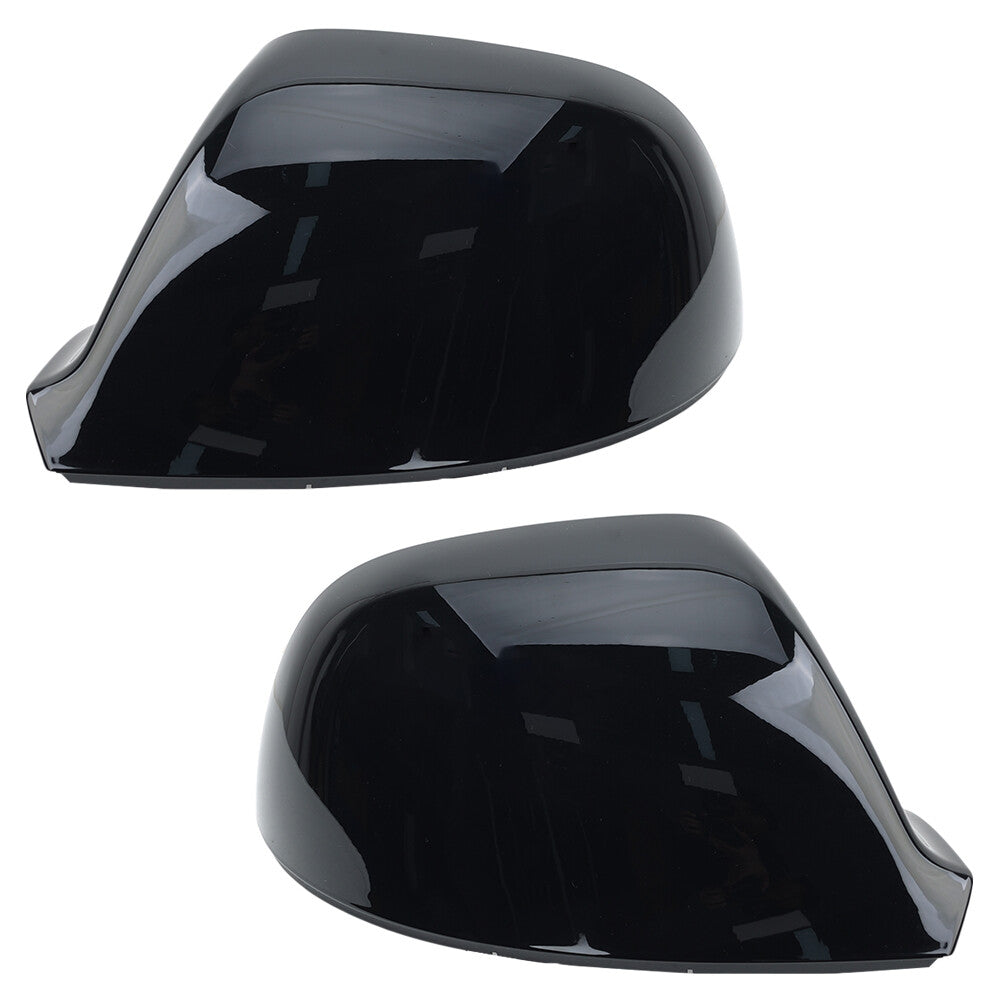 2¡Á F¨¹r for VW T5 T6 Transporter Amarok 10-19 Spiegelkappe Au?enspiegel L+R Schwarz