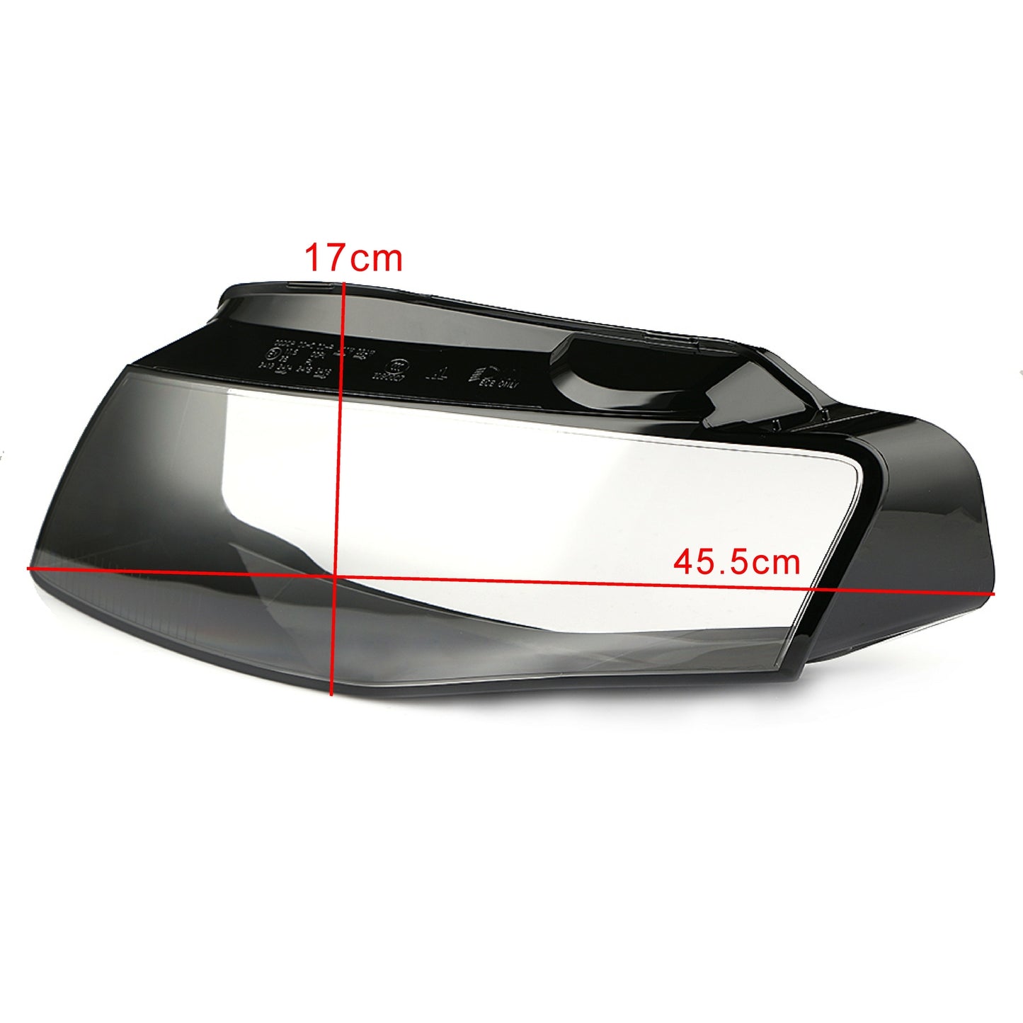 2-Piece Headlight Cap Lens Kit for 2009-2012 for Audi A4 (approx.)