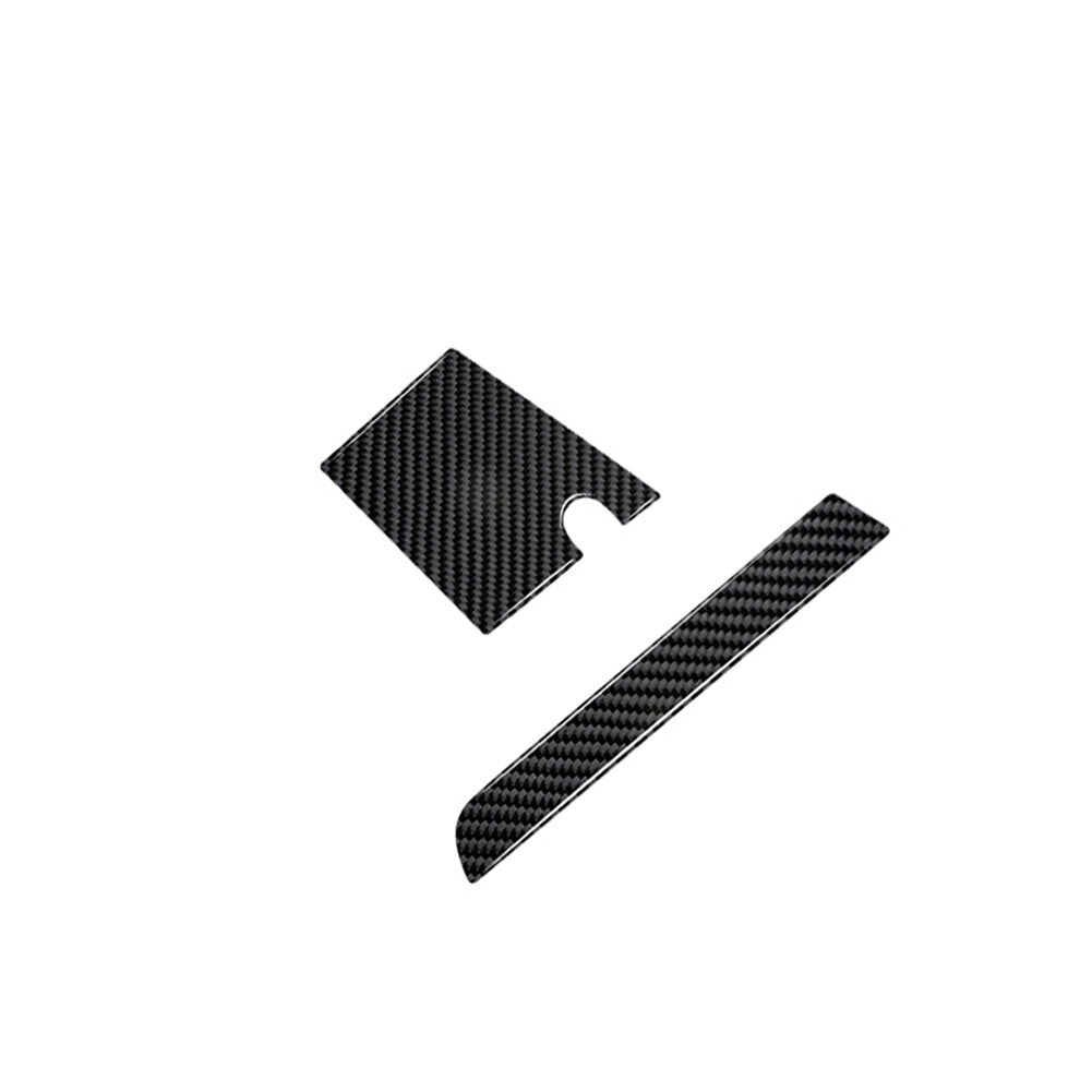 2X Carbon Fiber Right Of Steering Wheel Cover Trim for RAM Promaster 2014-2021