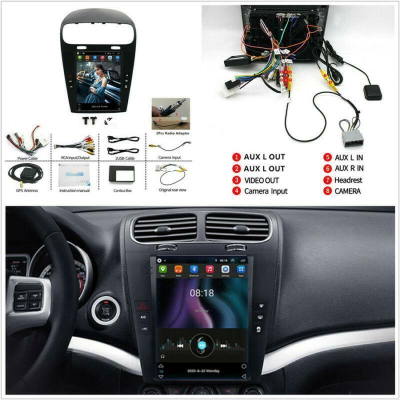 Car 9.7 Stereo for Dodge Journey for Fiat Freemont 2012-19 Radio GPS Navi WiFi RDS