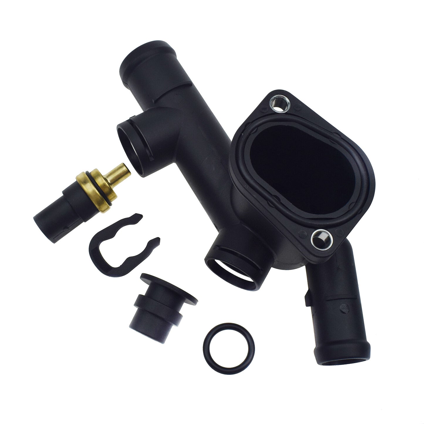 Coolant hose flange housing gasket sensor kit for Volkswagen Beetle 2.0 L4 (1998-2005)