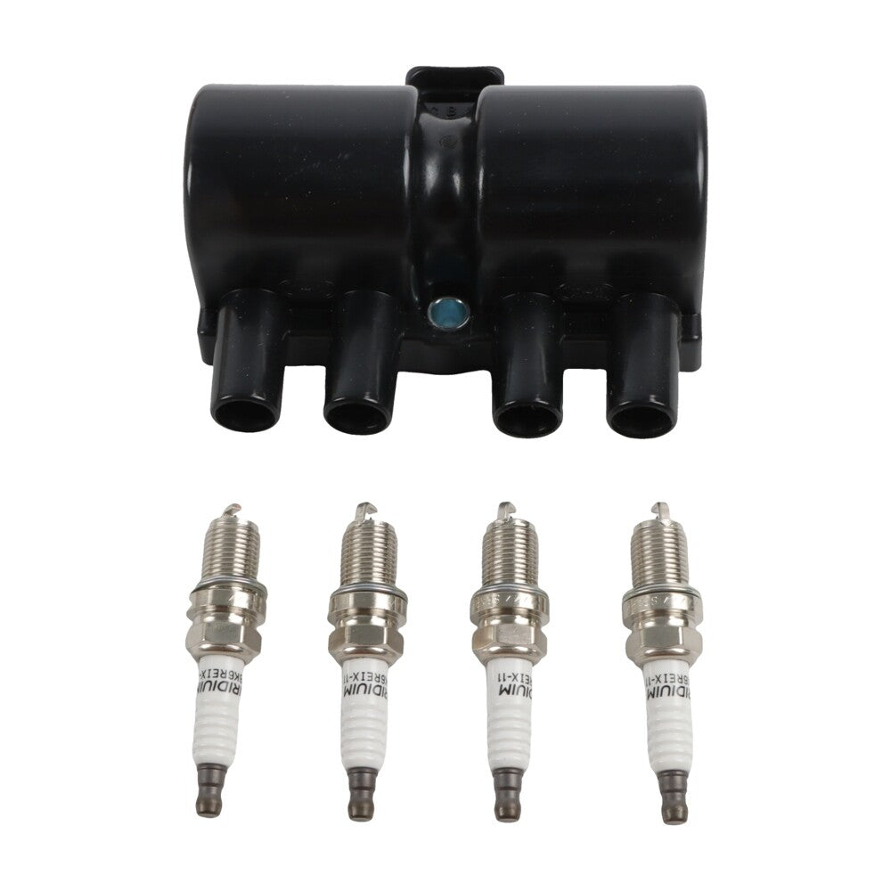4X Ignition Coil 4X Iridium Spark Plugs for Chevrolet Aveo for Chevy for Suzuki UF503