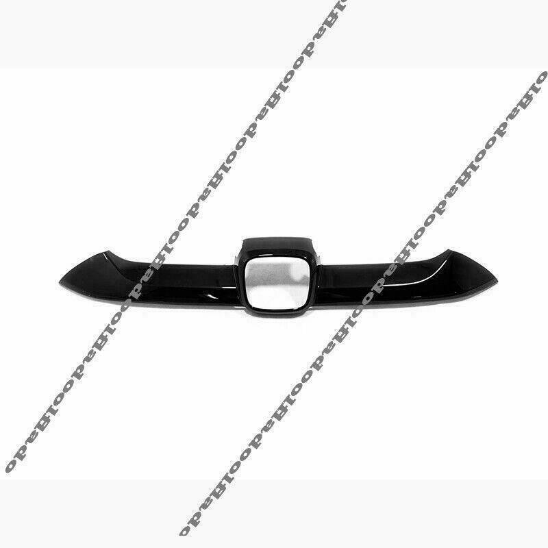 3X Black+Red Head Light Front Grille Trim Molding for Honda CR-V CRV 2017-2019