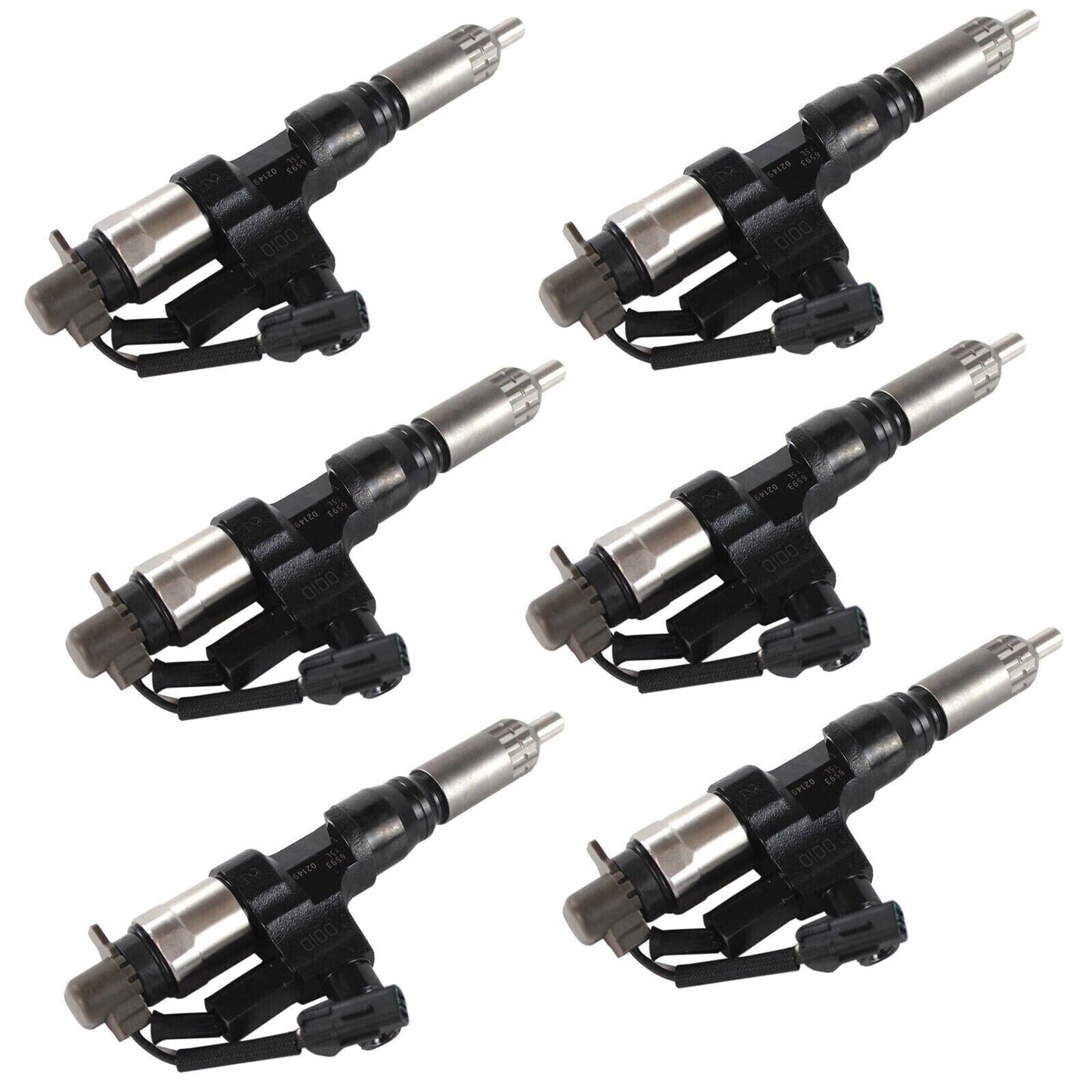 095000-6353 Diesel Injector Set 095000-6351 For 23670-E0050 for Hino J05E J06