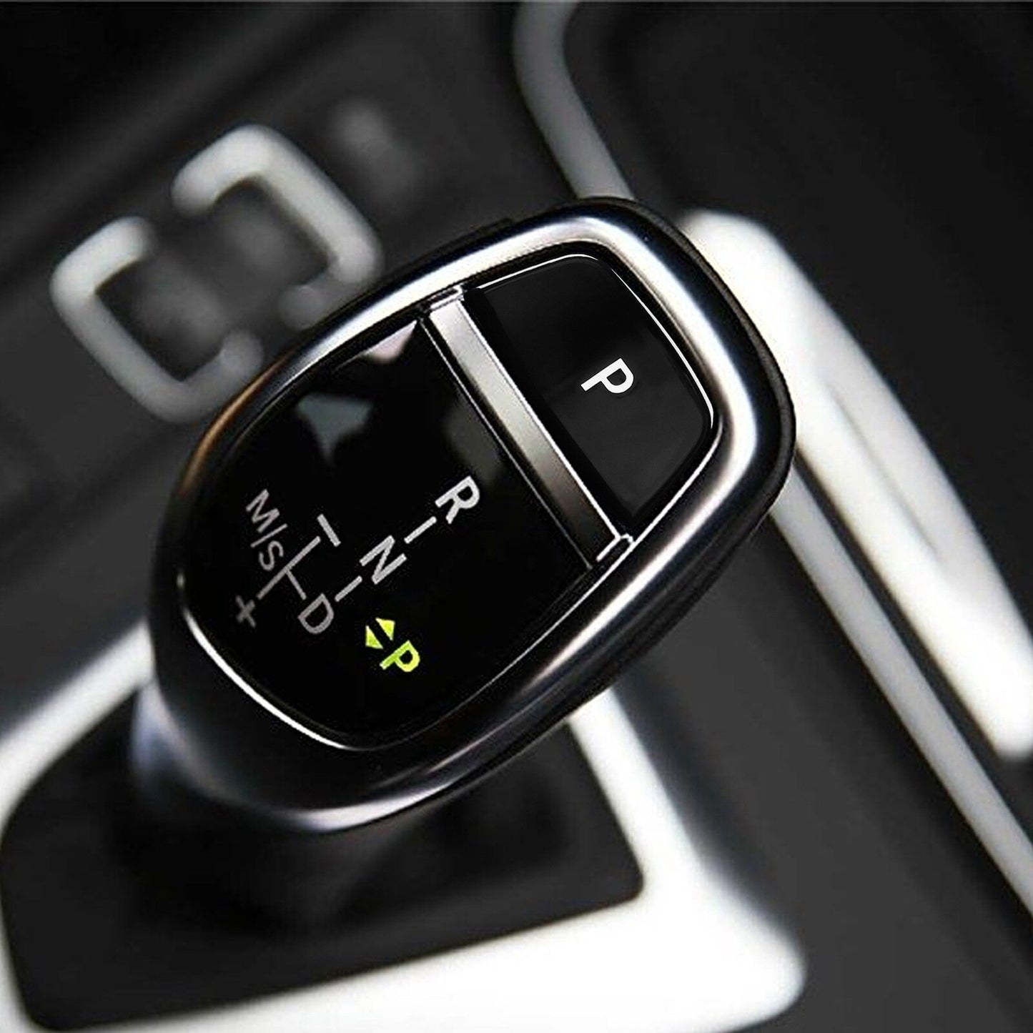 Gear Shift Lever P Parking Button Trim Cover for BMW F30 F10 F06 F12 F25 Black