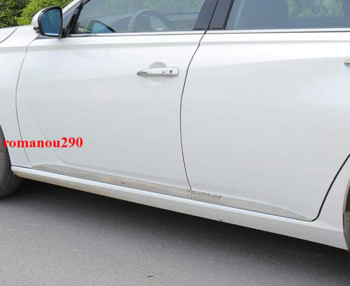 for Nissan Altima/Teana 2019-24 Chrome Steel Side Door Body Guard Molding Strip