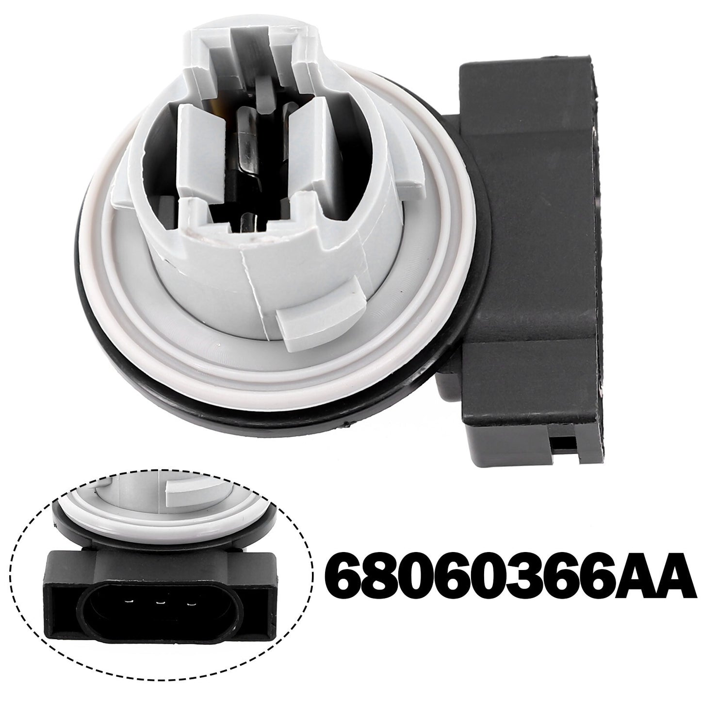 Front Turn Signal and Side Marker Replacement Socket for Chrysler LHS (LH)