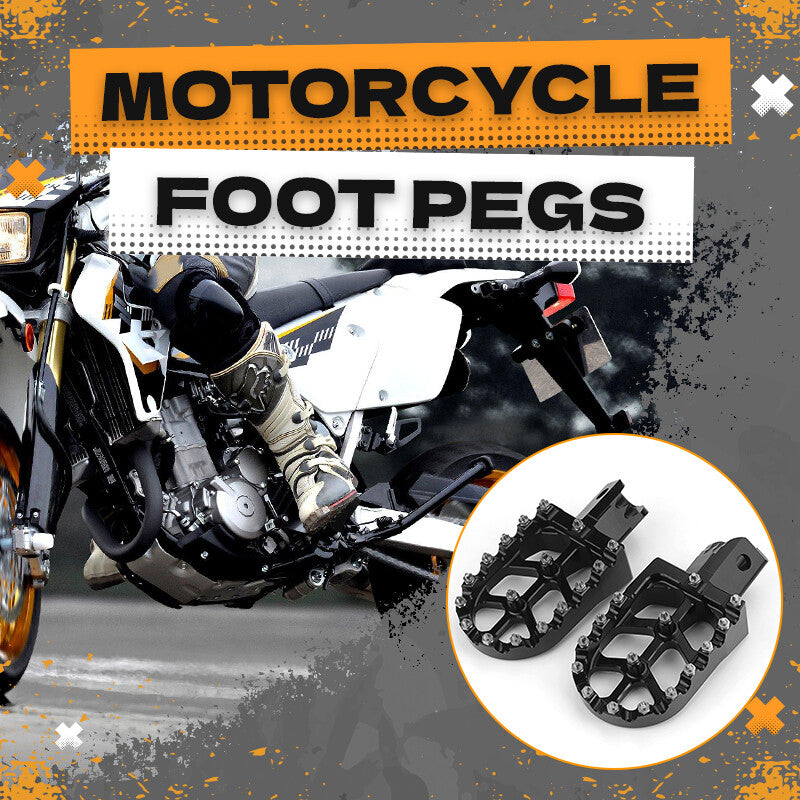 2x Motorcycle Footpegs Foot Pegs Rests For CRF50 XR70 CRF110 SSR SDG KAYO Xmotor