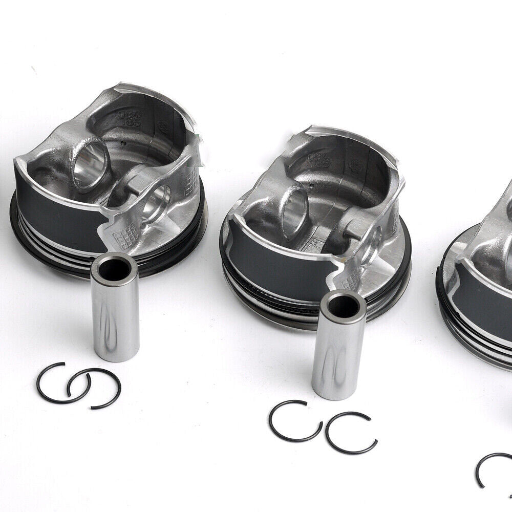 4pcs Pistons Rings Set ¦µ84mm N46B20B For 2.0L for BMW E60 E87 E90 118i 320i 520i X3