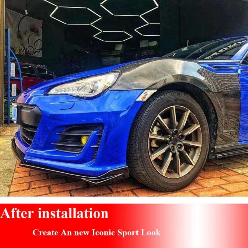 Carbon fiber side fender exterior covers for Subaru BRZ for Scion FRS and for Toyota GT86