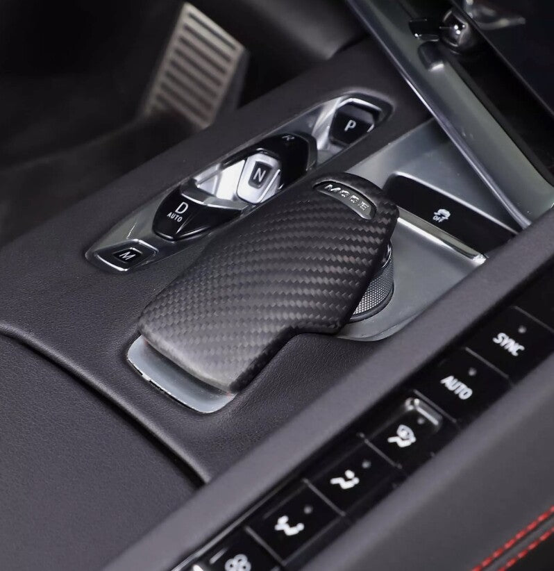 ABS smoked black taillight cover and shading lens suitable for Mercedes-Benz C-Class (2015-21)