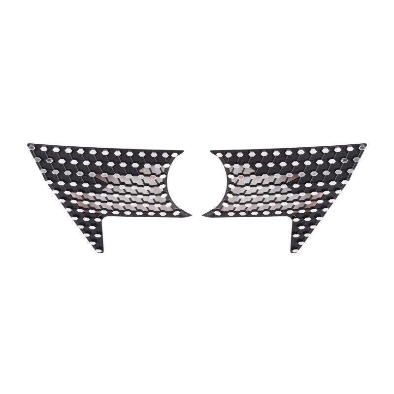 BlackSilver Front Upper Bumper Gypsophila Grill Trim for Nissan Sentra 2020-23