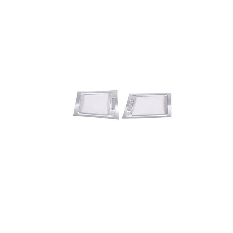 for BMW X3 F25 2011-2017 ABS Silver Console Left And Right Air Outlet Vent Trim