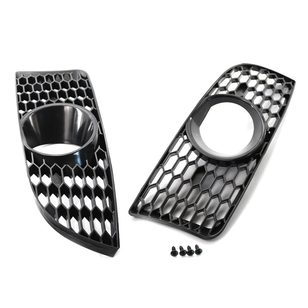 Front Bumper Fog Light GrilleFor for BMW 3 Series E90 E92 E93 M3 Style 2009-2011