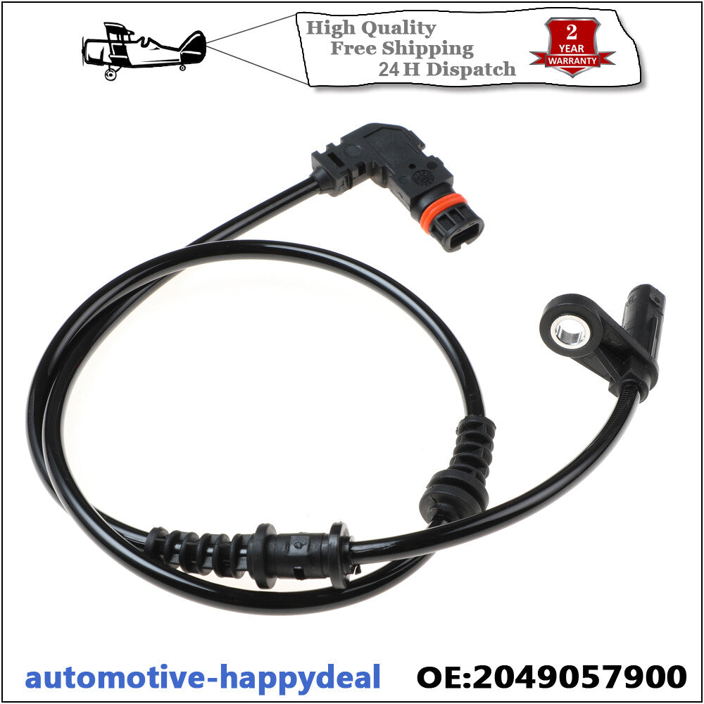 2X Front ABS Wheel Speed Sensor for Mercedes C-Class W204 C180 C200 C220 2007-14