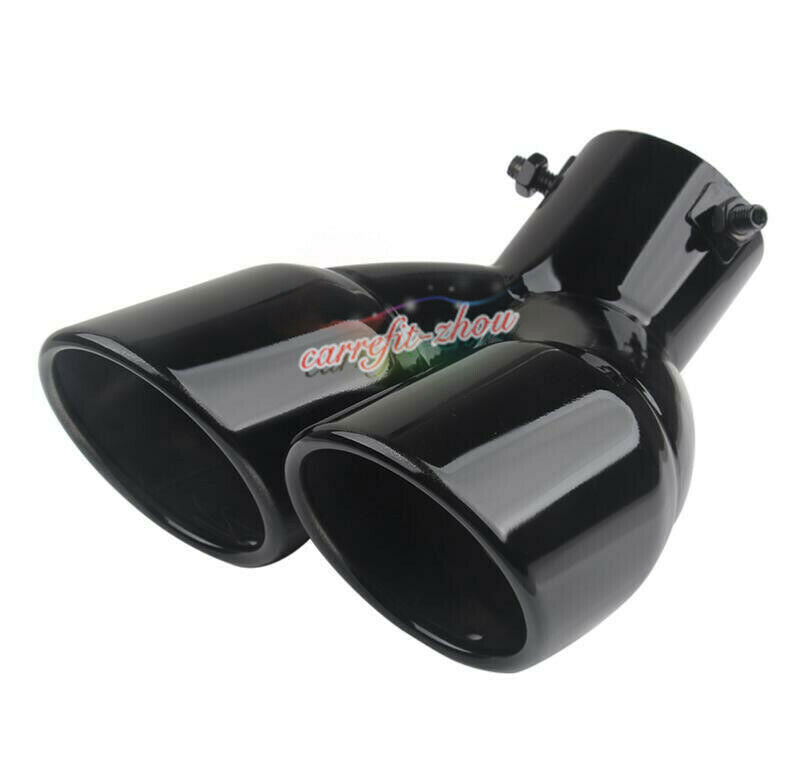 for Hyundai NEW for Elantra 2021 Black SUS Rear Exhaust Muffler Tip End Pipe Trim