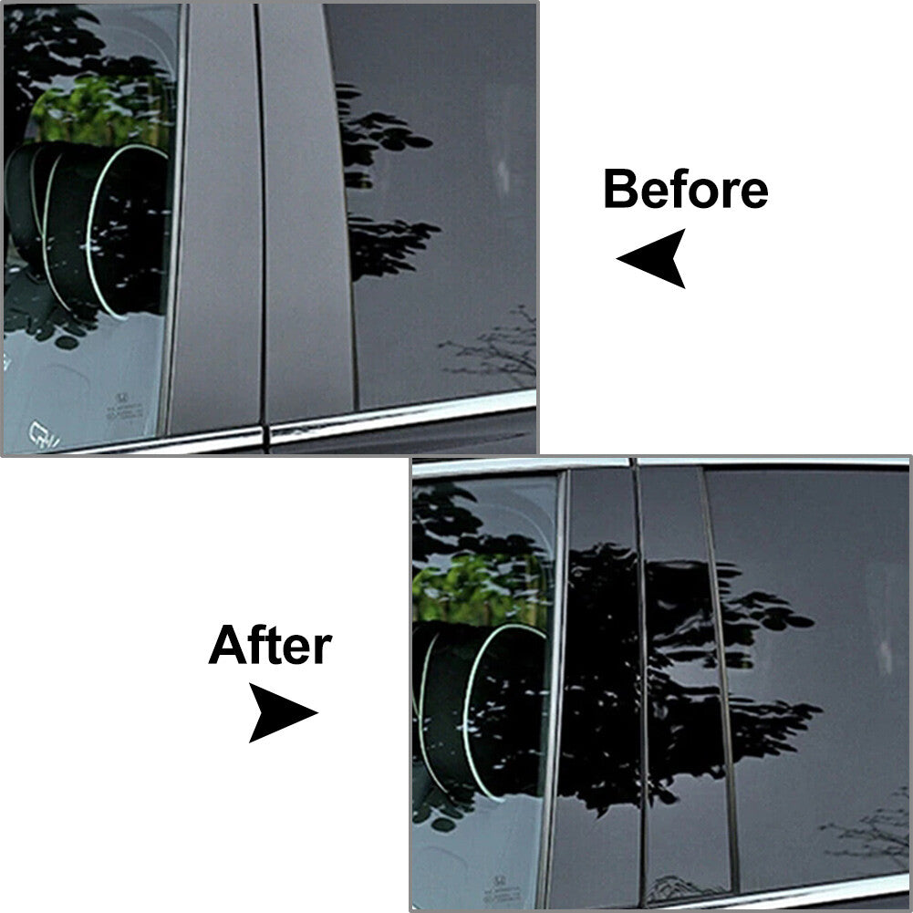 for BMW 7 Series F01 F02 2009-2015 6Pcs Car Window Pillar Posts Door Trims Cover