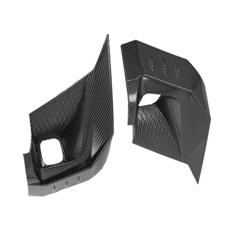 For 2022 for Honda for Civic 11th Carbon Fiber Front Fog Lamp Light Frame Trim 2pcs