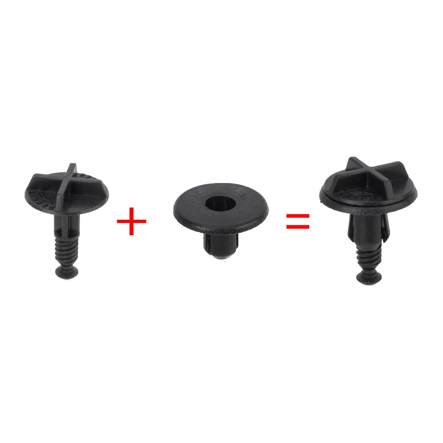 5-Piece Battery Cover and Cover Clip for Land Rover for Range Rover LR024316