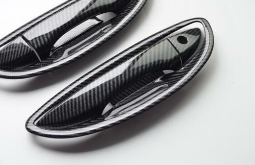 for Toyota for Corolla 14-19 Exterior Door Handle Bowl Cover Trim Carbon Fiber Style