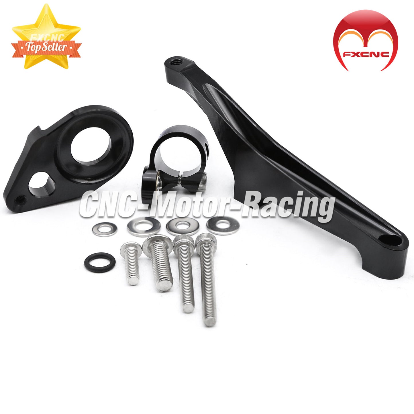 Motorcycle Steering Damper Stabilizer Mount Kit for SV650 2016 - 2021 - 2022