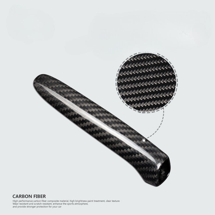 Genuine carbon fiber handbrake internal protective cover for Honda for Civic 2012 - 15