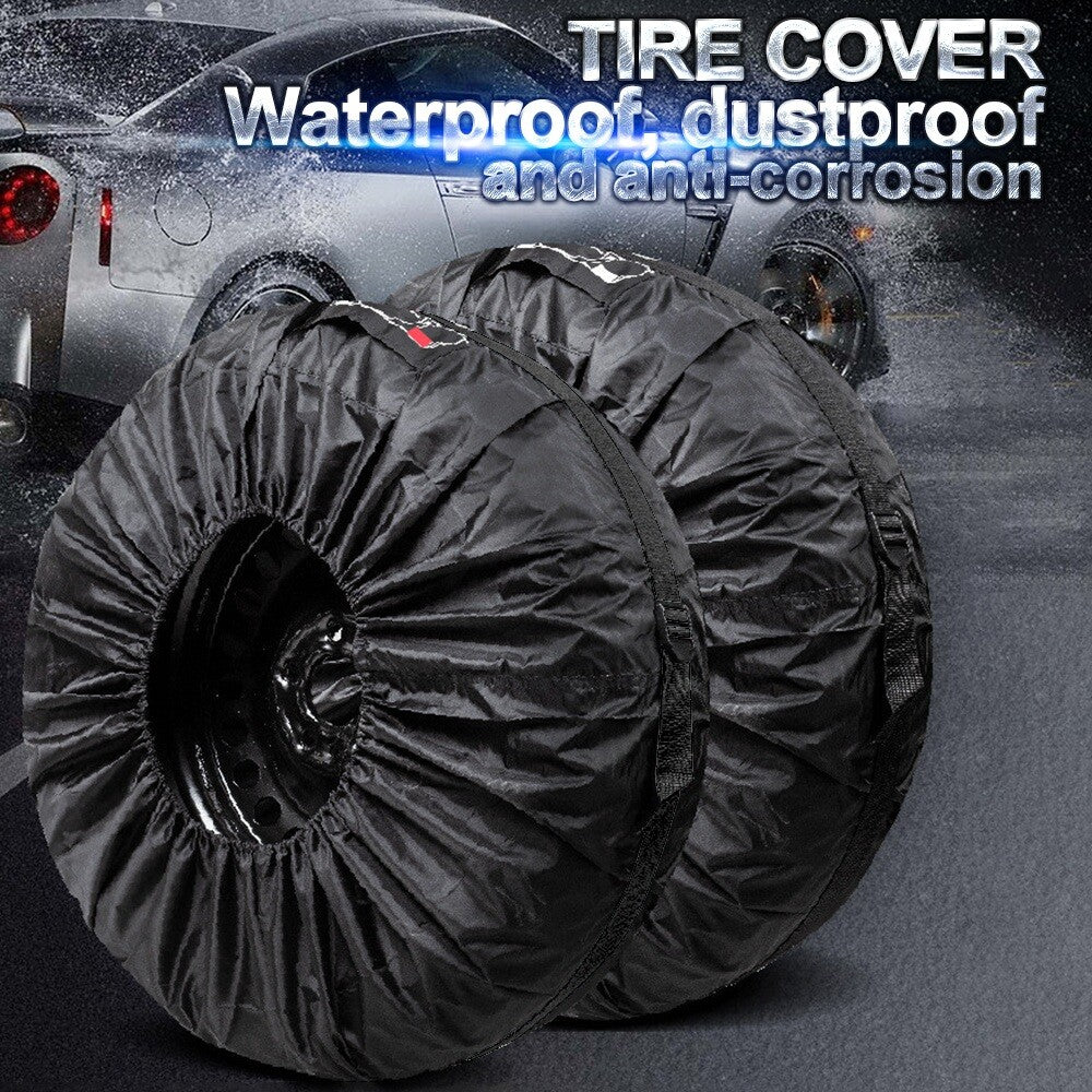 Seasonal Tire Totes, Spare Tire Cover, Portable Wheel Bags for 13 to 18 Tire