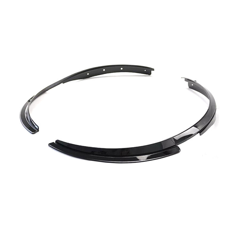 Front Rear Wheel Fender Extensions For 20-Up for Corvette C8 CARBON FLASH METALLIC