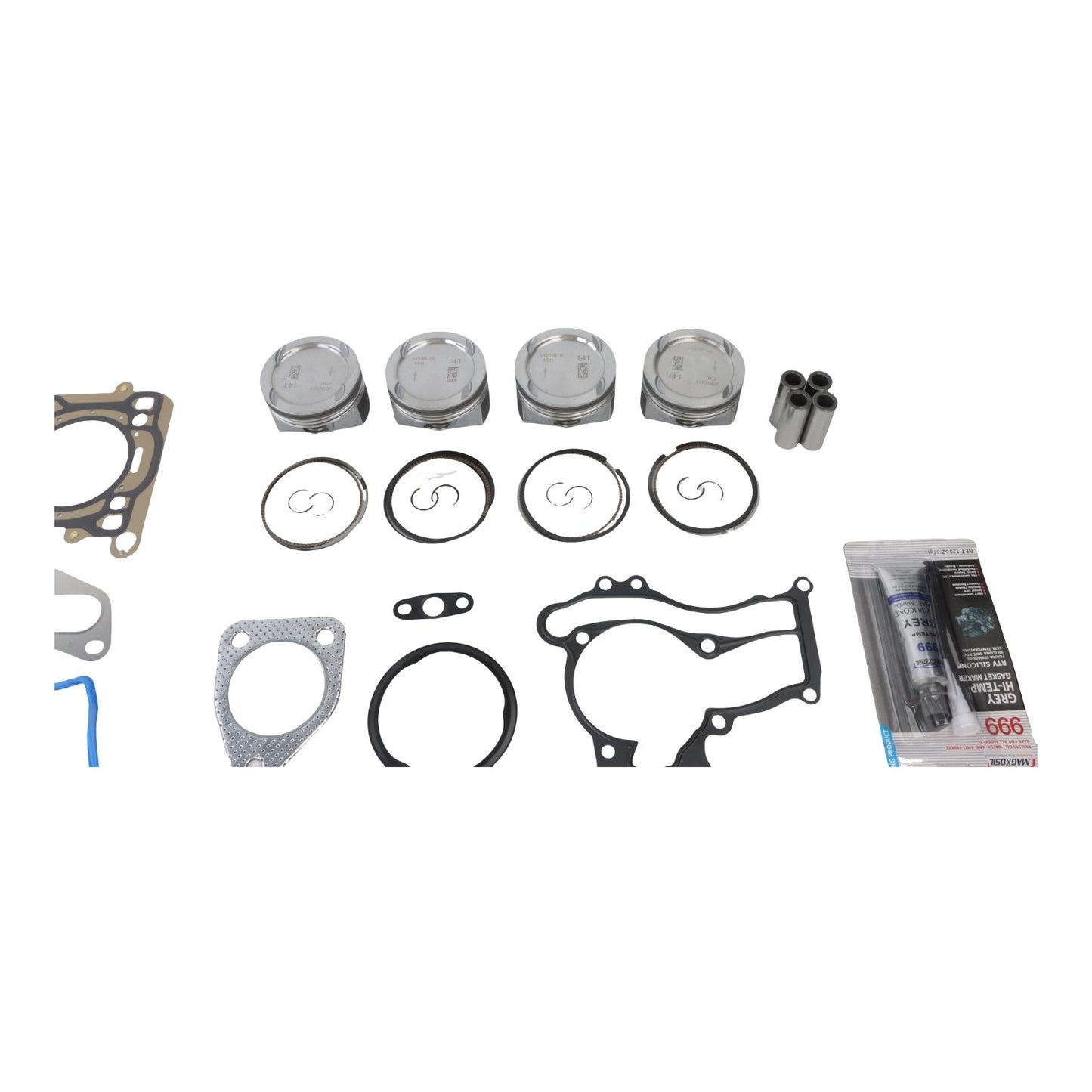 Head Gasket Bolt Set Piston Ring Kit for Chevy for Cruze Limited Sonic Trax 1.4L