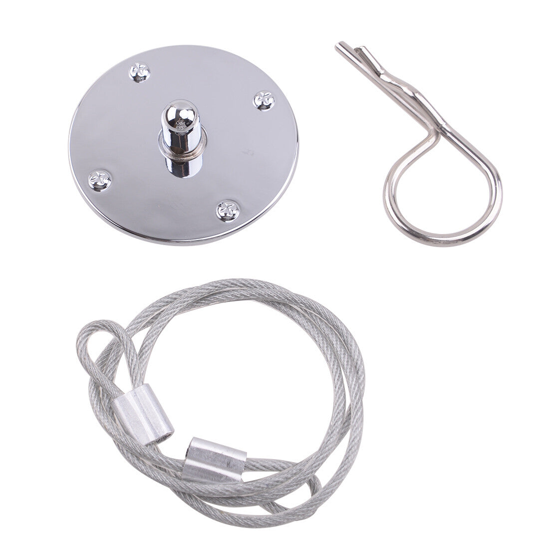Racing Style Sport Mount Hood Pins Plate Bonnet Lock Latch Kit Universal Acc
