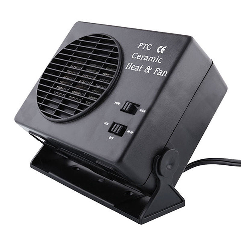 300W/150W DC 12V Switch Ceramic Car Fan Heater Heating Warmer Defroster Demiste