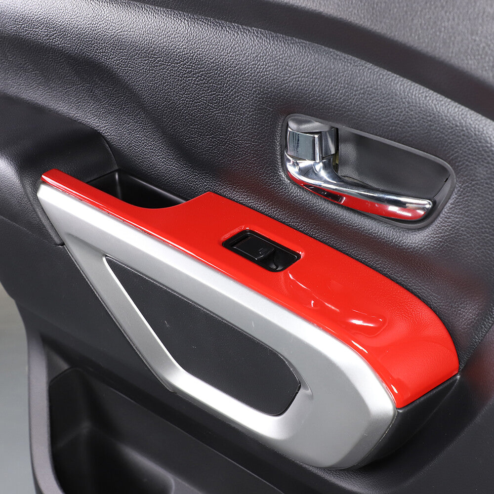 Glossy black ABS front fog light trim cover suitable for Cadillac for Escalade models 21-23.