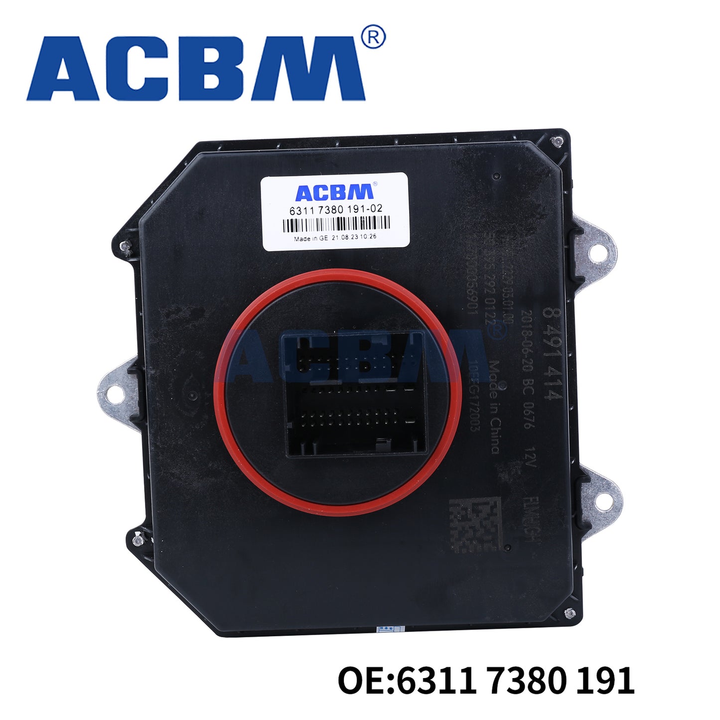 63117380191 is a driver module for LED headlights in for BMW G30, G12, 730, 740, and 750 vehicles (2016-2018).