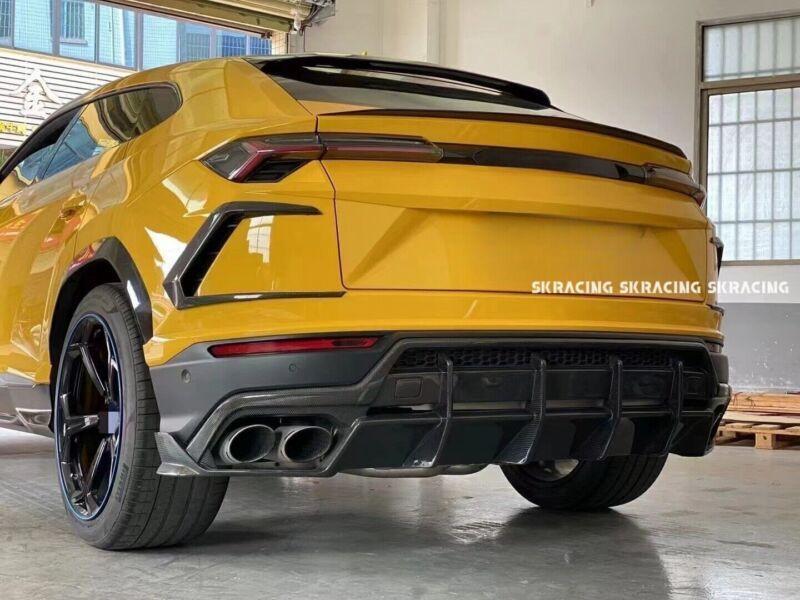 Carbon fiber rear roof boiler wing body kit for Lamborghini Urus 2018 - 2022