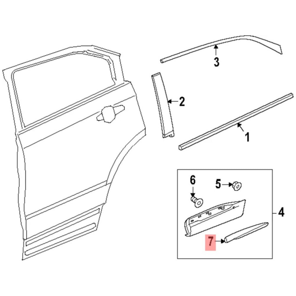 Insert for GM 84590444