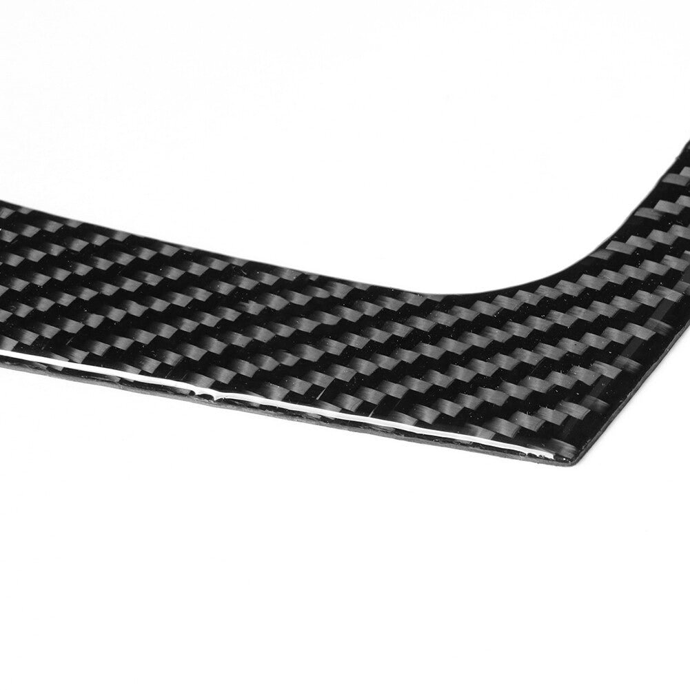 Carbon Fiber Gear Shift Panel Decorative Trim Cover for Subaru Forester 2005-08